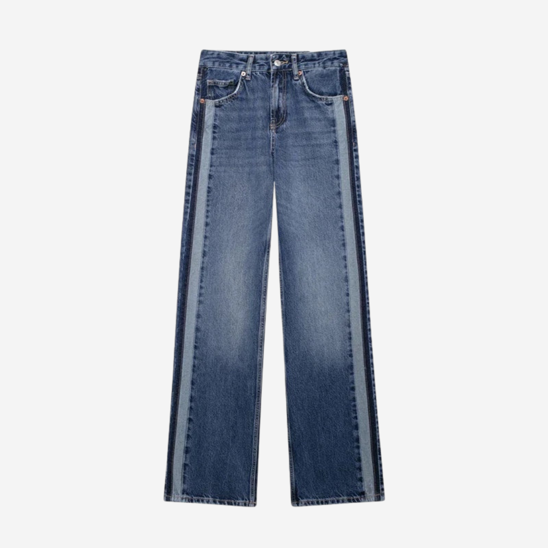 Olsson | Raka jeans med hög midja