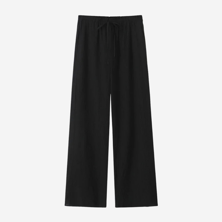 Olsson™| Linnebyxor med rak passform